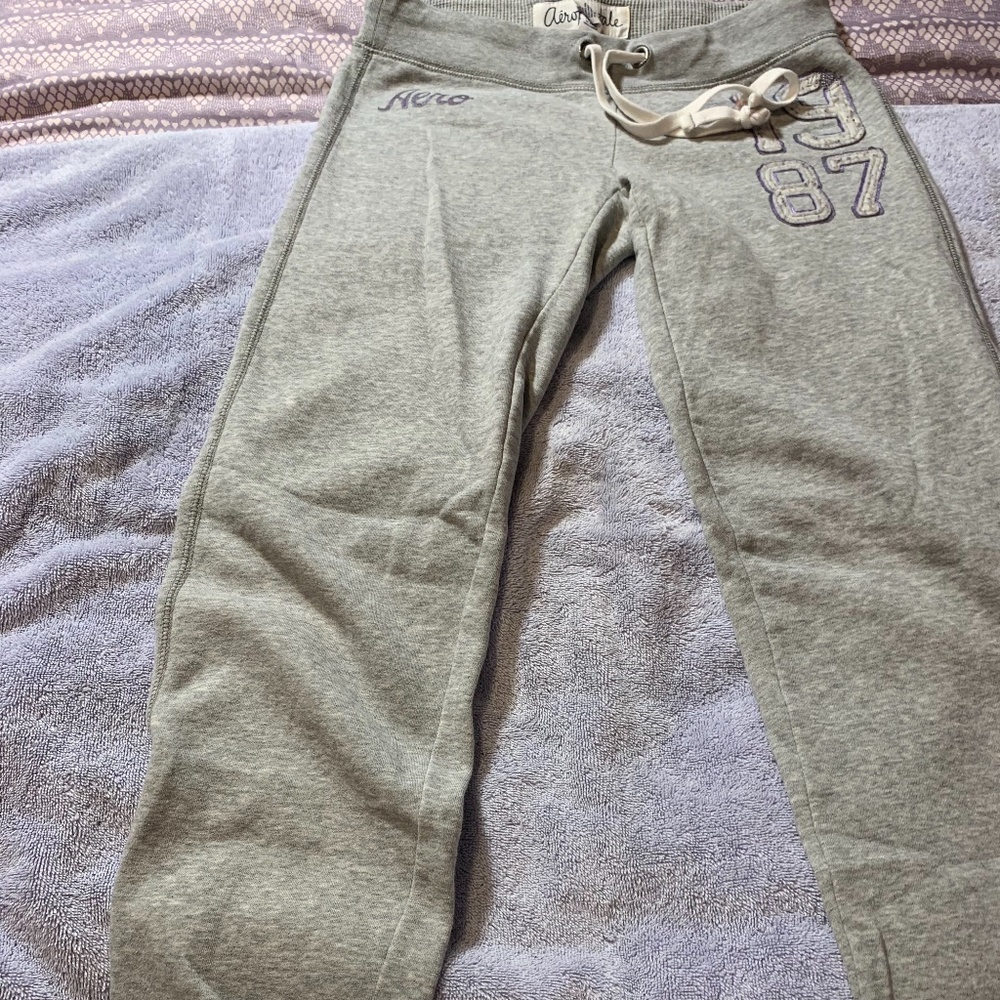 Gray Aeropostale Sweatpants